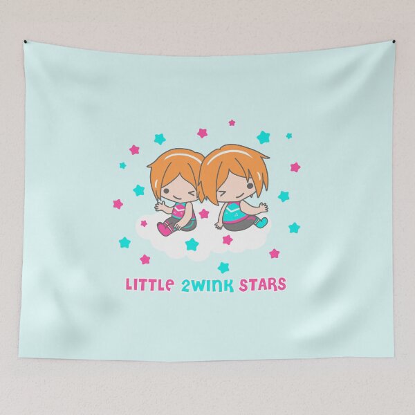 Item preview, Little 2wink Stars - Bright with Text designed and sold by HeyFritters' Redbubble Shop.