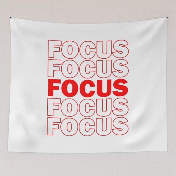 Item preview, Focus Focus Focus (Red) designed and sold by FilipeFerreira.