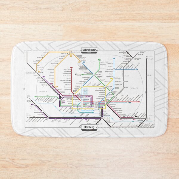 Item preview, Subway - Hamburg designed and sold by aleibanez.