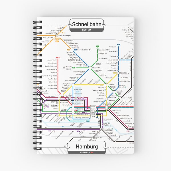 Item preview, Subway - Hamburg designed and sold by aleibanez.
