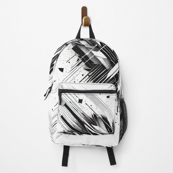 Item preview, Monochrome Exploding Heart - Abstract Art designed and sold by aggiesArt.