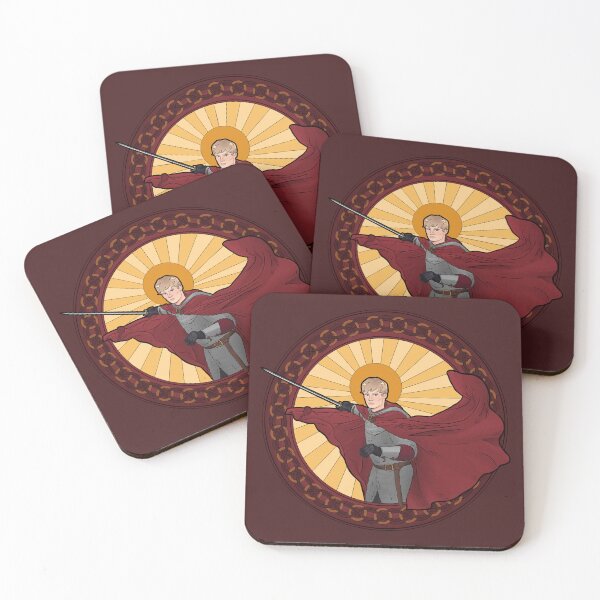 Item preview, BBC Merlin King Arthur Art Nouveau Portrait (Color) designed and sold by MadeByNeptune.