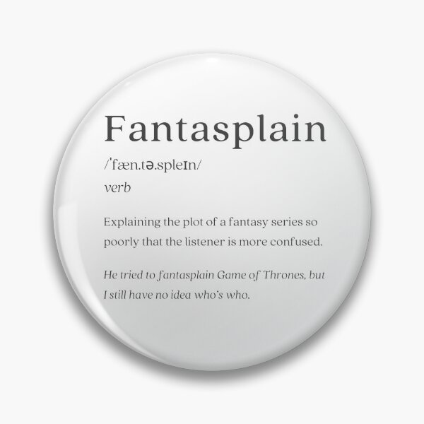 Item preview, Dictionary: Fantasplain designed and sold by nature. electrified..