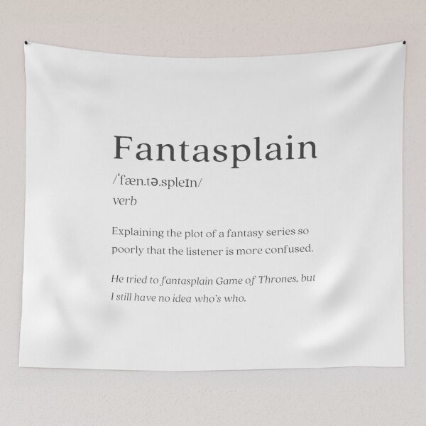 Item preview, Dictionary: Fantasplain designed and sold by nature. electrified..