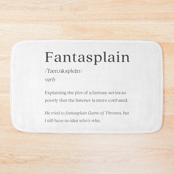 Item preview, Dictionary: Fantasplain designed and sold by nature. electrified..