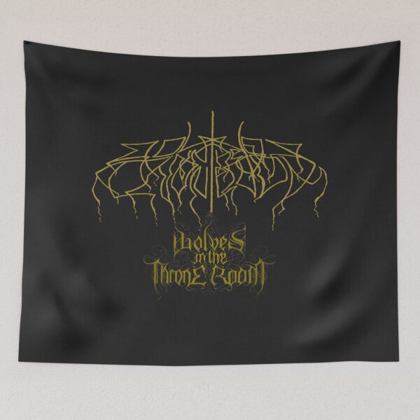 Item preview, WOLVES IN THE THRONE ROOM LOGO ART designed and sold by MetalRockProg.
