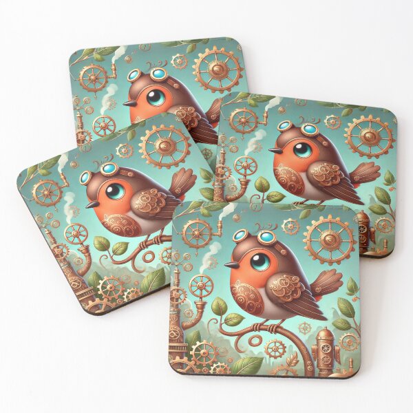 Item preview, Steampunk Robin designed and sold by Sillytoe.