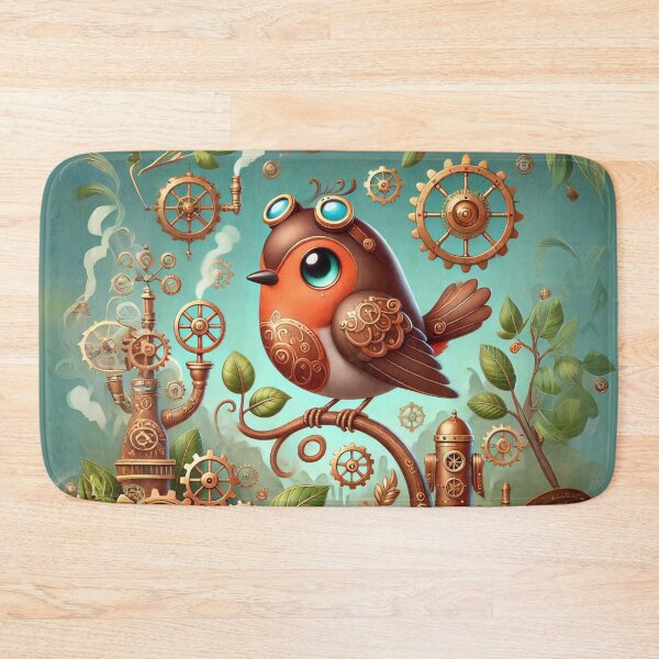 Item preview, Steampunk Robin designed and sold by Sillytoe.