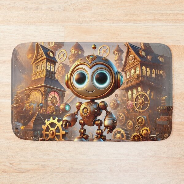 Item preview, Steampunk Robot designed and sold by Sillytoe.