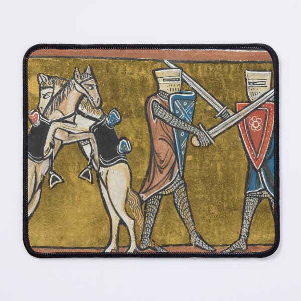 Item preview, Medieval Horses and Knights fighting designed and sold by RickE.