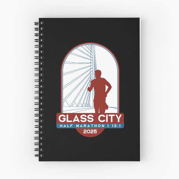 Item preview, Glass City - Half Marathon – 13.1 – 2025 designed and sold by Moritz Schwäble.