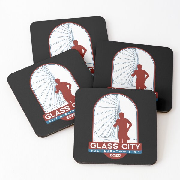Item preview, Glass City - Half Marathon – 13.1 – 2025 designed and sold by Moritz Schwäble.