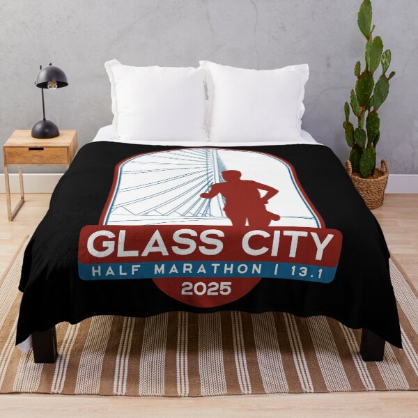 Item preview, Glass City - Half Marathon – 13.1 – 2025 designed and sold by Moritz Schwäble.