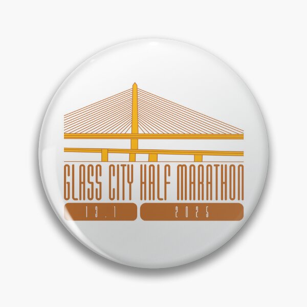Item preview, Glass City - Half Marathon – 13.1 – 2025 designed and sold by Moritz Schwäble.