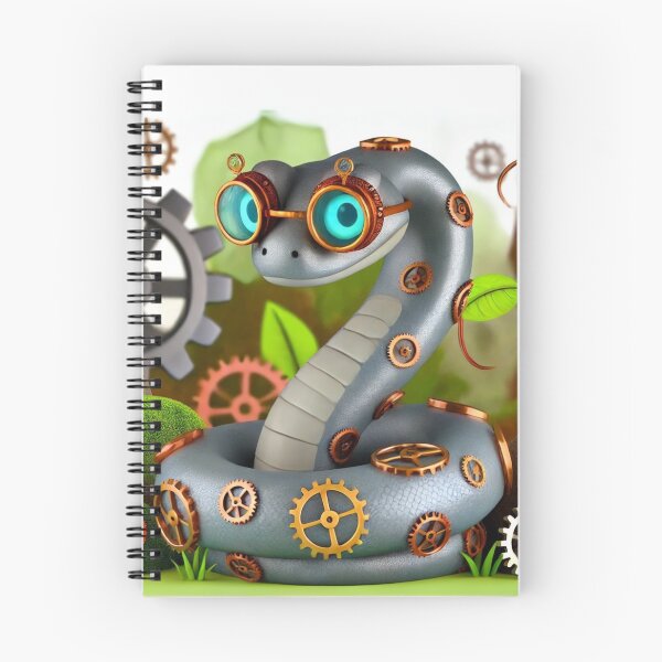 Item preview, Steampunk Rock Python designed and sold by Sillytoe.