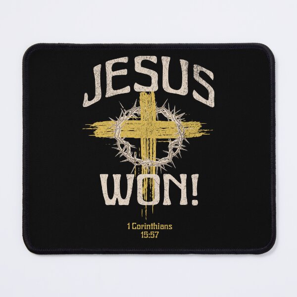 Item preview, Jesus Won designed and sold by VibeHiveThreads.