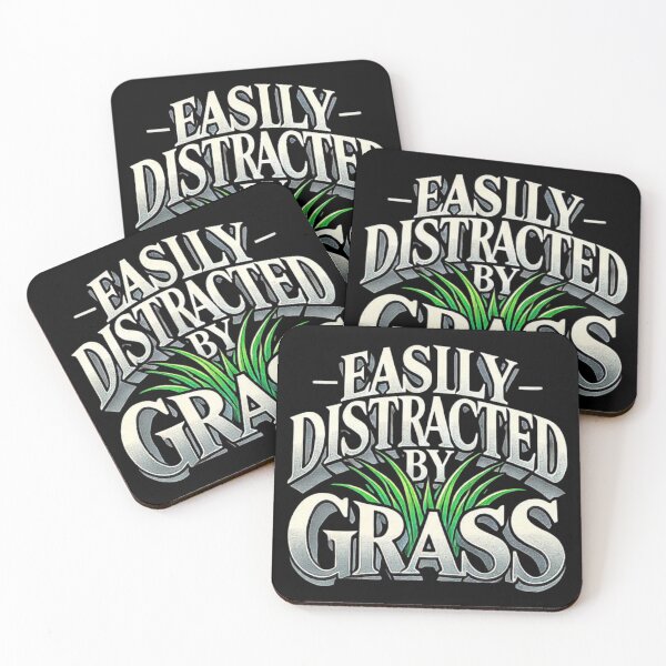 Item preview, FUNNY LAWN CARE Easily Distracted By Grass designed and sold by love3617.