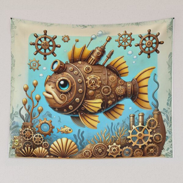 Item preview, Steampunk Rockfish designed and sold by Sillytoe.