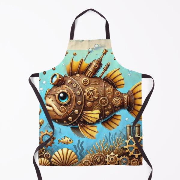Item preview, Steampunk Rockfish designed and sold by Sillytoe.