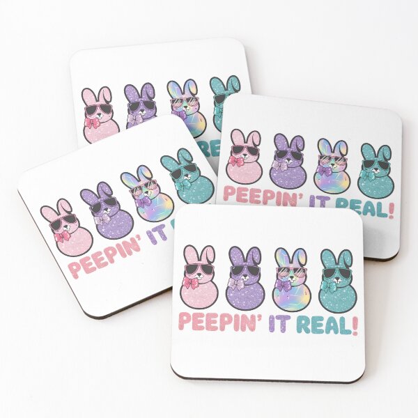 Item preview, Peepin' It Real - Glittery Bunny Squad designed and sold by Snifferius.