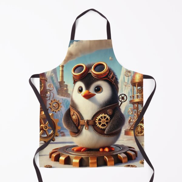 Item preview, Steampunk Rockhopper Penguin designed and sold by Sillytoe.