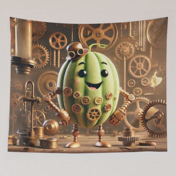 Item preview, Steampunk Rockmelon designed and sold by Sillytoe.