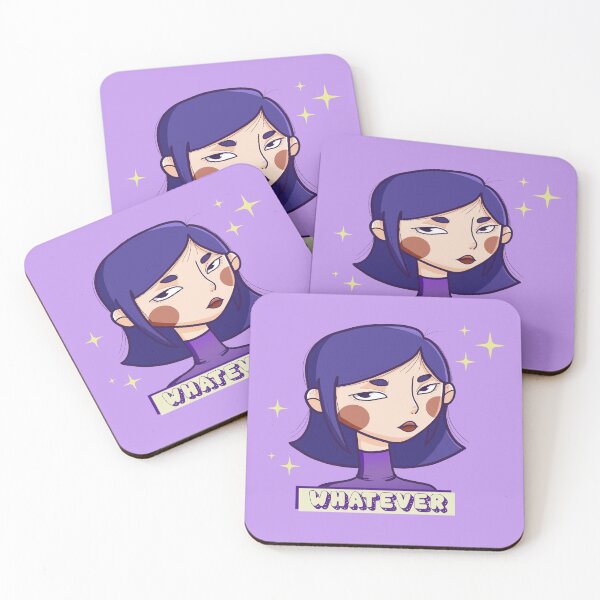 Item preview, Whatever girl sticker pack designed and sold by Ilustre Victoria.