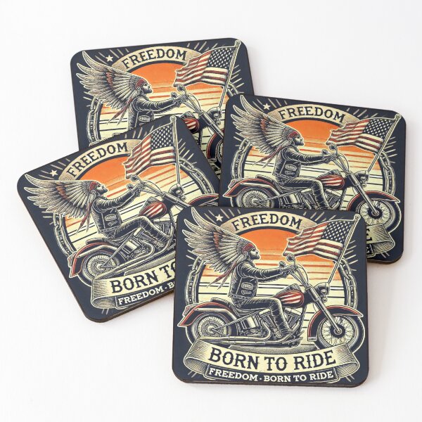 Item preview, Freedom Born to Ride designed and sold by Jurand  Creations.
