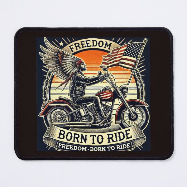 Item preview, Freedom Born to Ride designed and sold by Jurand  Creations.