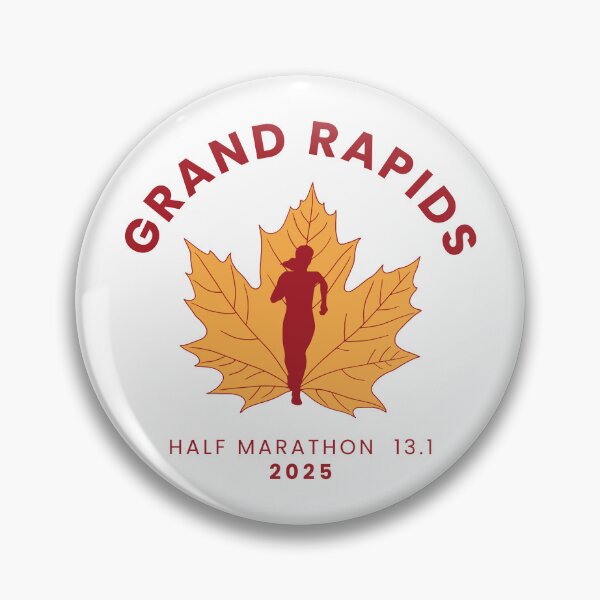 Item preview, Grand Rapids - Half Marathon – 13.1 – 2025 designed and sold by Moritz Schwäble.
