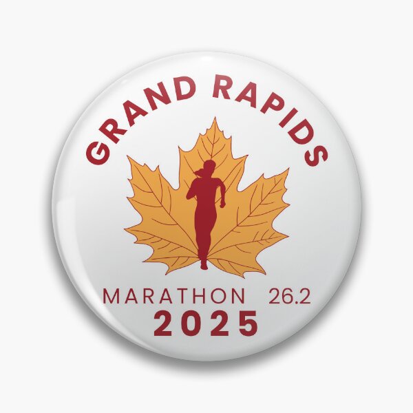 Item preview, Grand Rapids - Marathon – 26.2 – 2025 designed and sold by Moritz Schwäble.