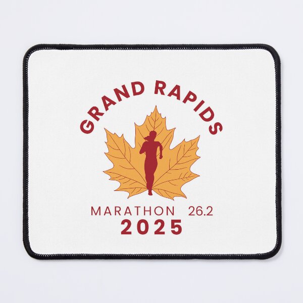Item preview, Grand Rapids - Marathon – 26.2 – 2025 designed and sold by Moritz Schwäble.