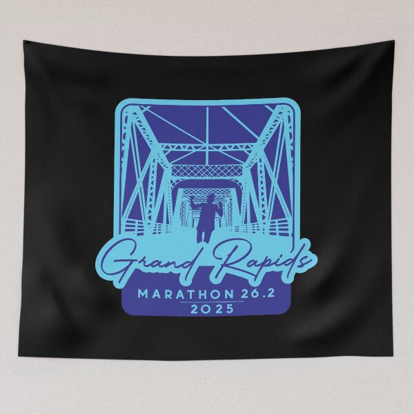 Item preview, Grand Rapids - Marathon – 26.2 – 2025 designed and sold by Moritz Schwäble.