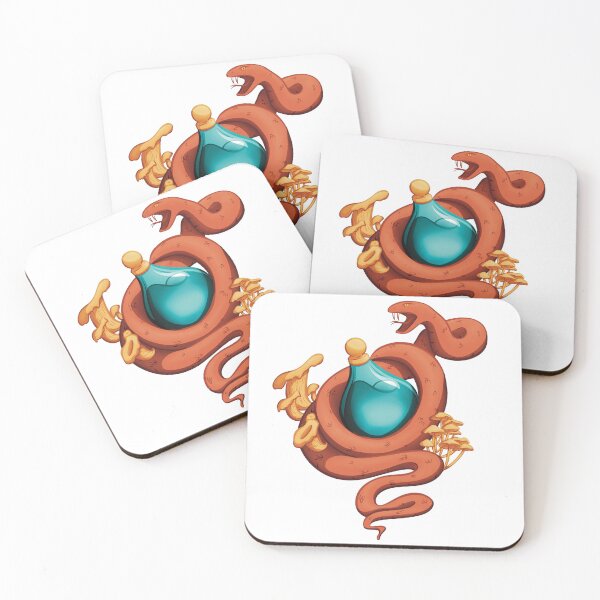 Item preview, Snake with Potion designed and sold by Gwenpai_Art.