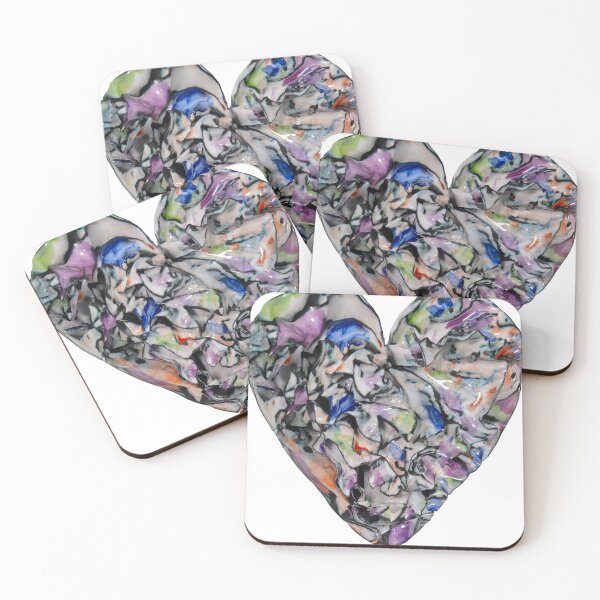 Item preview, Abstract Rainbow Heart designed and sold by sherrybeen.