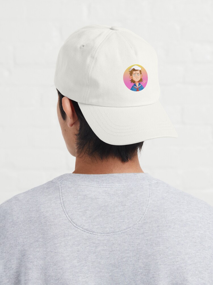 Thumbnail 4 of 7, Cap, Stranger Things Steve harrington designed and sold by timegraf.
