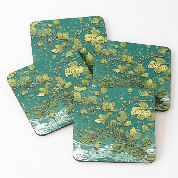 Item preview, Green Floral Pattern designed and sold by semenol.