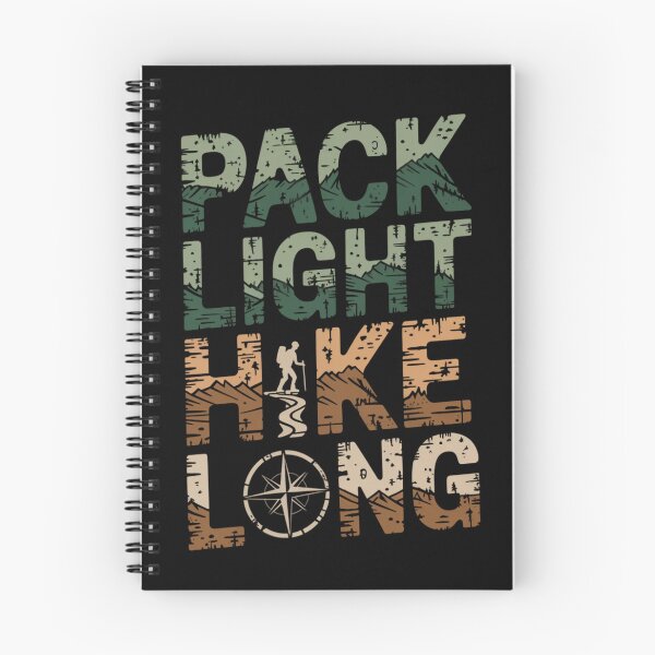 Item preview, Pack light, hike long designed and sold by MagicWander.