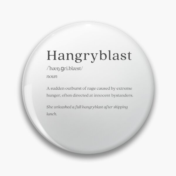 Item preview, Dictionary: Hangryblast designed and sold by nature. electrified..