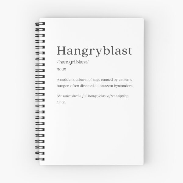 Item preview, Dictionary: Hangryblast designed and sold by nature. electrified..