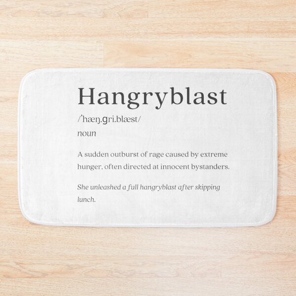 Item preview, Dictionary: Hangryblast designed and sold by nature. electrified..