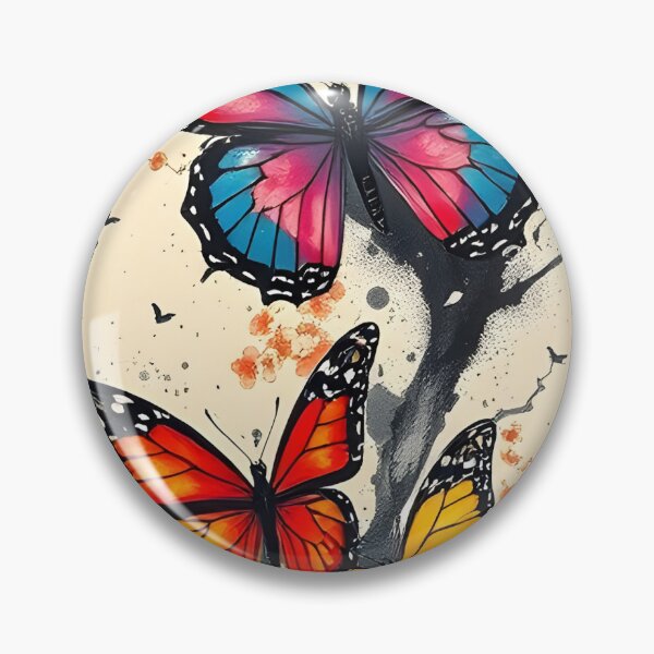 Aperçu de l'œuvre papillon  créée et vendue par Bieberware.