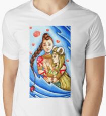 Cancer and Capricorn Men's V-Neck T-Shirt