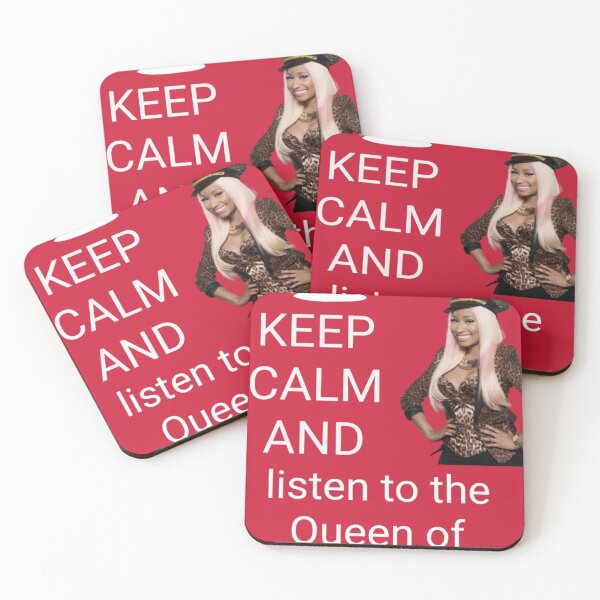 Item preview, Keep Calm and Listen to the Queen of Hip-Hop" Tee designed and sold by Puppy Paws.