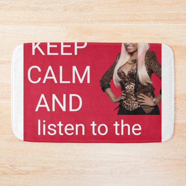 Item preview, Keep Calm and Listen to the Queen of Hip-Hop" Tee designed and sold by Puppy Paws.