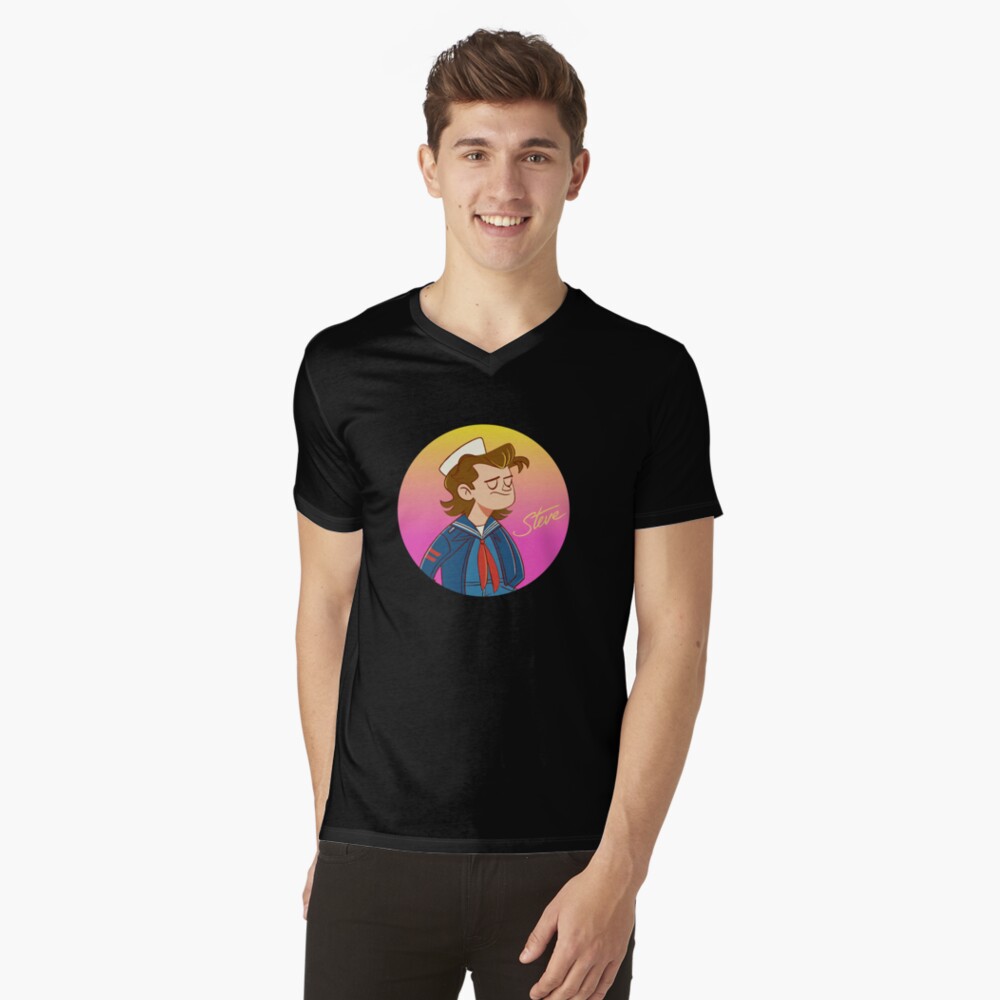 Item preview, V-Neck T-Shirt designed and sold by timegraf.