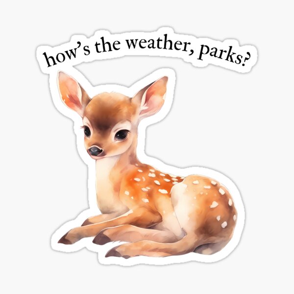 Item preview, magnolia parks deer, weather parks designed and sold by hannahjbeck.