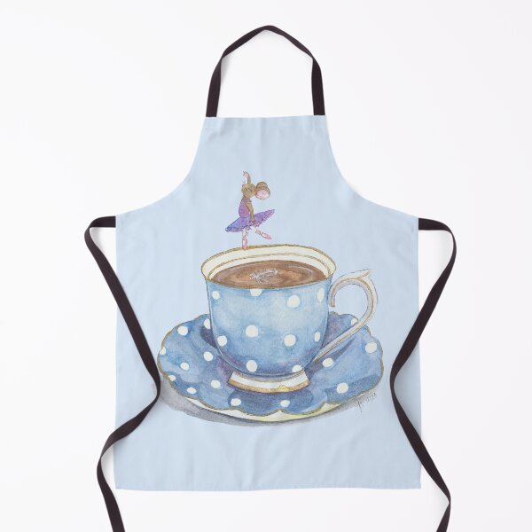 Item preview, Tiny Mouse Teacup Dancer Watercolor Painting designed and sold by Jasanna Czellar.