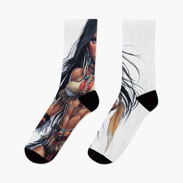 Item preview, Native American warrior designed and sold by javierparra.
