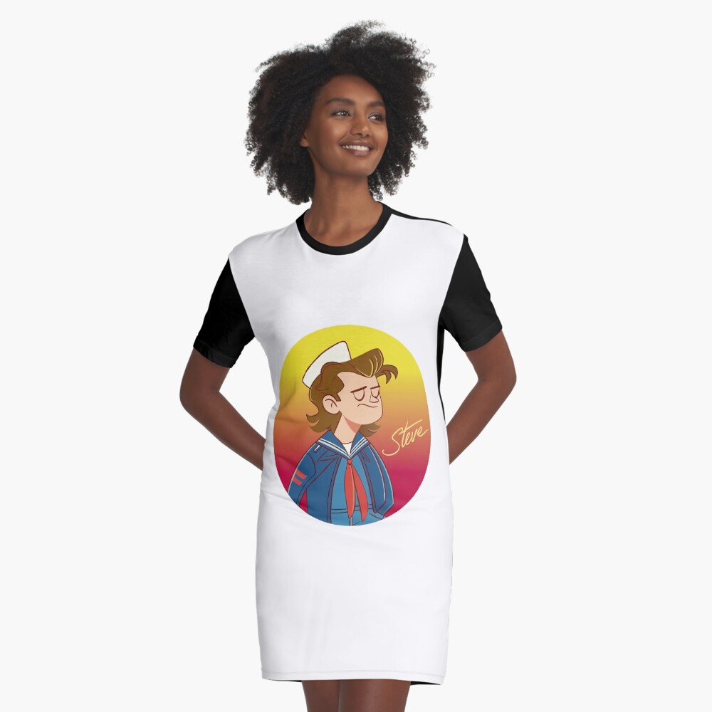 Item preview, Graphic T-Shirt Dress designed and sold by timegraf.